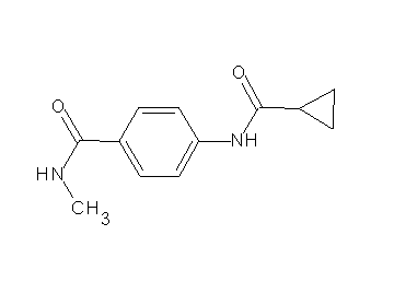 4-[(cyclopropylcarbonyl)amino]-N-methylbenzamide