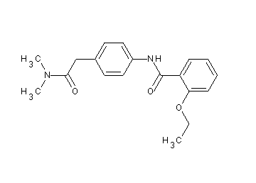 N-{4-[2-(dimethylamino)-2-oxoethyl]phenyl}-2-ethoxybenzamide