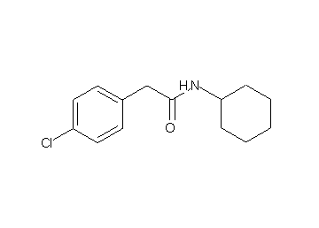 2-(4-chlorophenyl)-N-cyclohexylacetamide