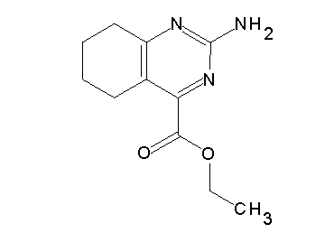 ethyl 2-amino-5,6,7,8-tetrahydro-4-quinazolinecarboxylate