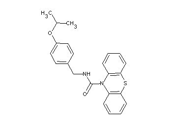 N-(4-isopropoxybenzyl)-10H-phenothiazine-10-carboxamide
