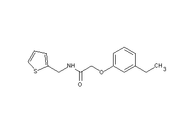 2-(3-ethylphenoxy)-N-(2-thienylmethyl)acetamide