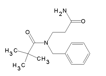 N3-benzyl-N3-(2,2-dimethylpropanoyl)-b-alaninamide