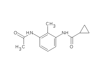 N-[3-(acetylamino)-2-methylphenyl]cyclopropanecarboxamide - Click Image to Close