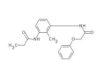 N-{2-methyl-3-[(phenoxyacetyl)amino]phenyl}propanamide