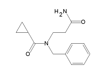 N3-benzyl-N3-(cyclopropylcarbonyl)-b-alaninamide