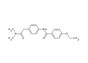 N-{4-[2-(dimethylamino)-2-oxoethyl]phenyl}-4-ethoxybenzamide