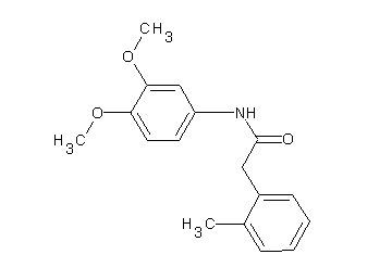 N-(3,4-dimethoxyphenyl)-2-(2-methylphenyl)acetamide