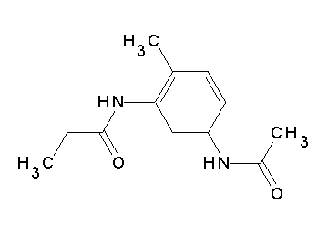N-[5-(acetylamino)-2-methylphenyl]propanamide