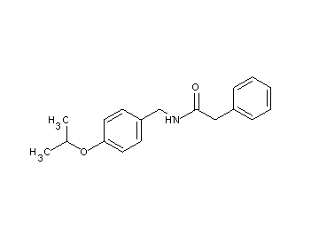 N-(4-isopropoxybenzyl)-2-phenylacetamide - Click Image to Close