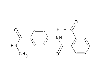 2-[({4-[(methylamino)carbonyl]phenyl}amino)carbonyl]benzoic acid - Click Image to Close