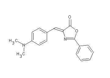 4-[4-(dimethylamino)benzylidene]-2-phenyl-1,3-oxazol-5(4H)-one