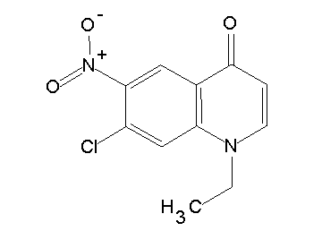 7-chloro-1-ethyl-6-nitro-4(1H)-quinolinone