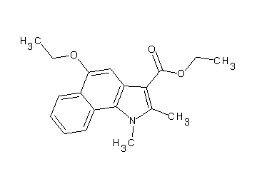 ethyl 5-ethoxy-1,2-dimethyl-1H-benzo[g]indole-3-carboxylate