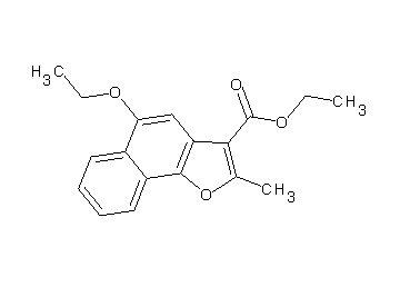 ethyl 5-ethoxy-2-methylnaphtho[1,2-b]furan-3-carboxylate