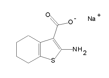 sodium 2-amino-4,5,6,7-tetrahydro-1-benzothiophene-3-carboxylate