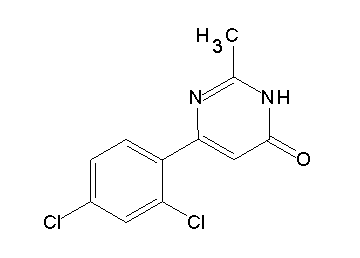 6-(2,4-dichlorophenyl)-2-methyl-4(3H)-pyrimidinone