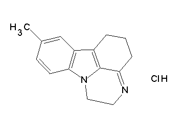 8-methyl-2,4,5,6-tetrahydro-1H-pyrazino[3,2,1-jk]carbazole hydrochloride