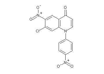 7-chloro-6-nitro-1-(4-nitrophenyl)-4(1H)-quinolinone