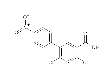 4,6-dichloro-4'-nitro-3-biphenylcarboxylic acid