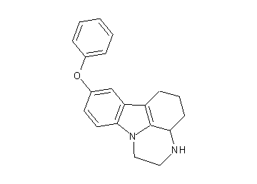 8-phenoxy-2,3,3a,4,5,6-hexahydro-1H-pyrazino[3,2,1-jk]carbazole