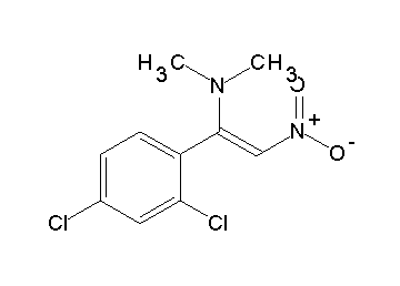 1-(2,4-dichlorophenyl)-N,N-dimethyl-2-nitroethylenamine