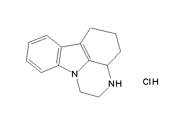 2,3,3a,4,5,6-hexahydro-1H-pyrazino[3,2,1-jk]carbazole hydrochloride