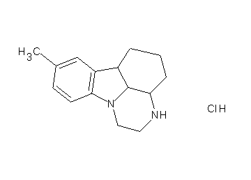 8-methyl-2,3,3a,4,5,6,6a,11a-octahydro-1H-pyrazino[3,2,1-jk]carbazole hydrochloride