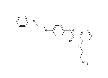 N-[4-(2-phenoxyethoxy)phenyl]-2-propoxybenzamide