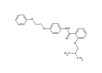 2-isobutoxy-N-[4-(2-phenoxyethoxy)phenyl]benzamide