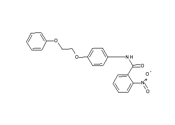 2-nitro-N-[4-(2-phenoxyethoxy)phenyl]benzamide
