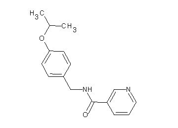 N-(4-isopropoxybenzyl)nicotinamide