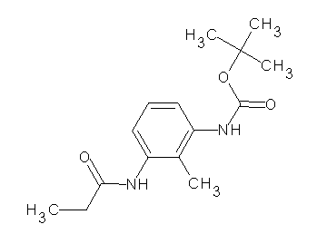tert-butyl [2-methyl-3-(propionylamino)phenyl]carbamate - Click Image to Close