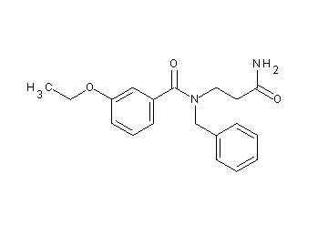 N-(3-amino-3-oxopropyl)-N-benzyl-3-ethoxybenzamide (non-preferred name)