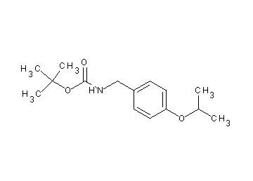 tert-butyl (4-isopropoxybenzyl)carbamate