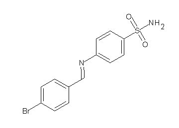 4-[(4-bromobenzylidene)amino]benzenesulfonamide