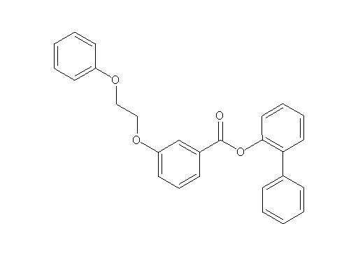 2-biphenylyl 3-(2-phenoxyethoxy)benzoate