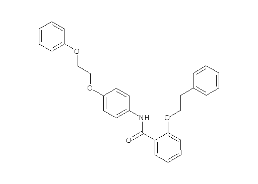 N-[4-(2-phenoxyethoxy)phenyl]-2-(2-phenylethoxy)benzamide