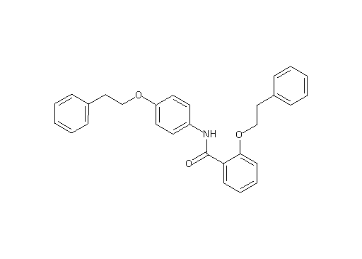 2-(2-phenylethoxy)-N-[4-(2-phenylethoxy)phenyl]benzamide