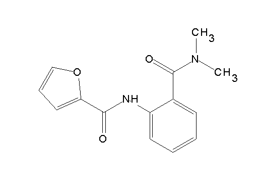 N-{2-[(dimethylamino)carbonyl]phenyl}-2-furamide