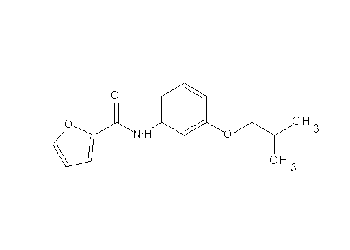 N-(3-isobutoxyphenyl)-2-furamide
