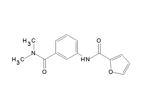 N-{3-[(dimethylamino)carbonyl]phenyl}-2-furamide