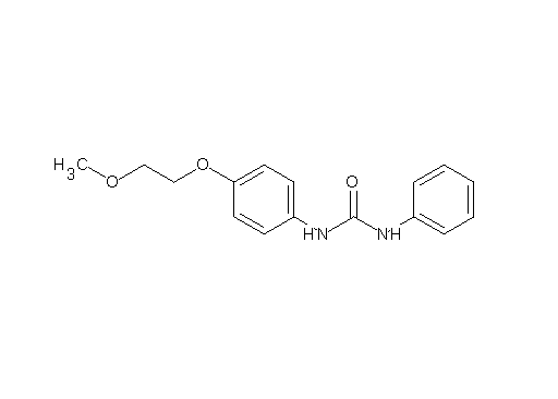 N-[4-(2-methoxyethoxy)phenyl]-N'-phenylurea