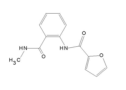 N-{2-[(methylamino)carbonyl]phenyl}-2-furamide