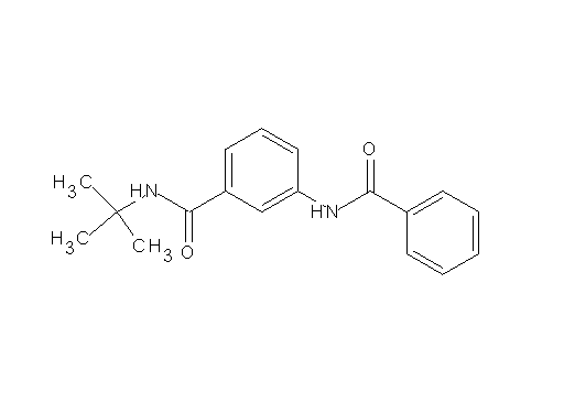 3-(benzoylamino)-N-(tert-butyl)benzamide