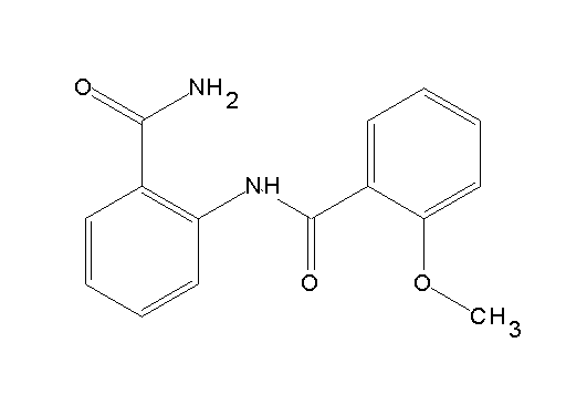 N-[2-(aminocarbonyl)phenyl]-2-methoxybenzamide