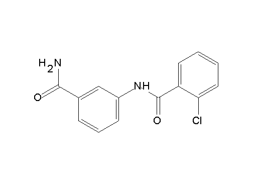 N-[3-(aminocarbonyl)phenyl]-2-chlorobenzamide