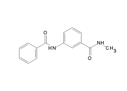 3-(benzoylamino)-N-methylbenzamide