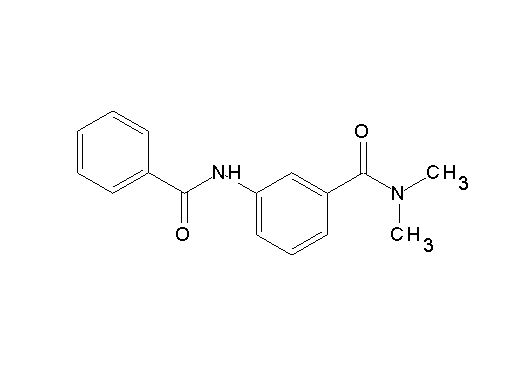 3-(benzoylamino)-N,N-dimethylbenzamide