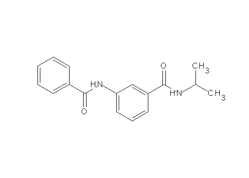 3-(benzoylamino)-N-isopropylbenzamide